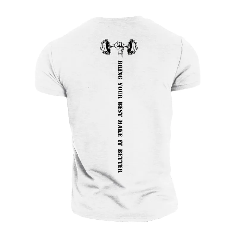 Cotton Best You Graphic Men's T-shirts
