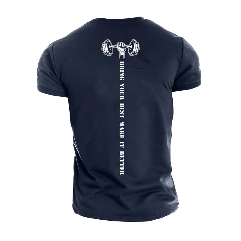 Cotton Best You Graphic Men's T-shirts