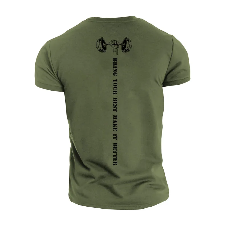 Cotton Best You Graphic Men's T-shirts