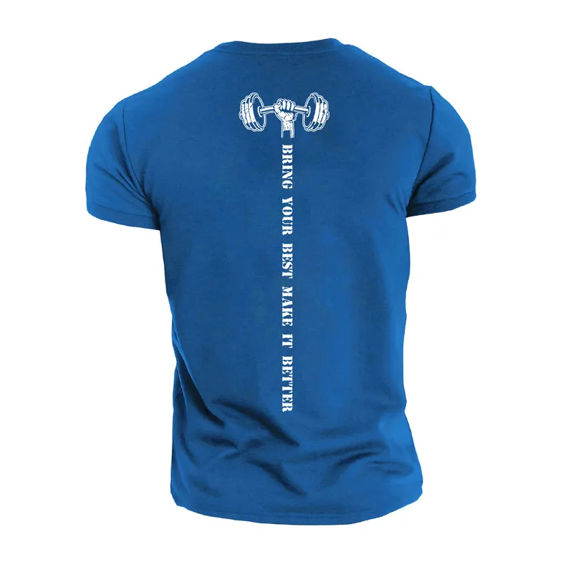 Cotton Best You Graphic Men's T-shirts