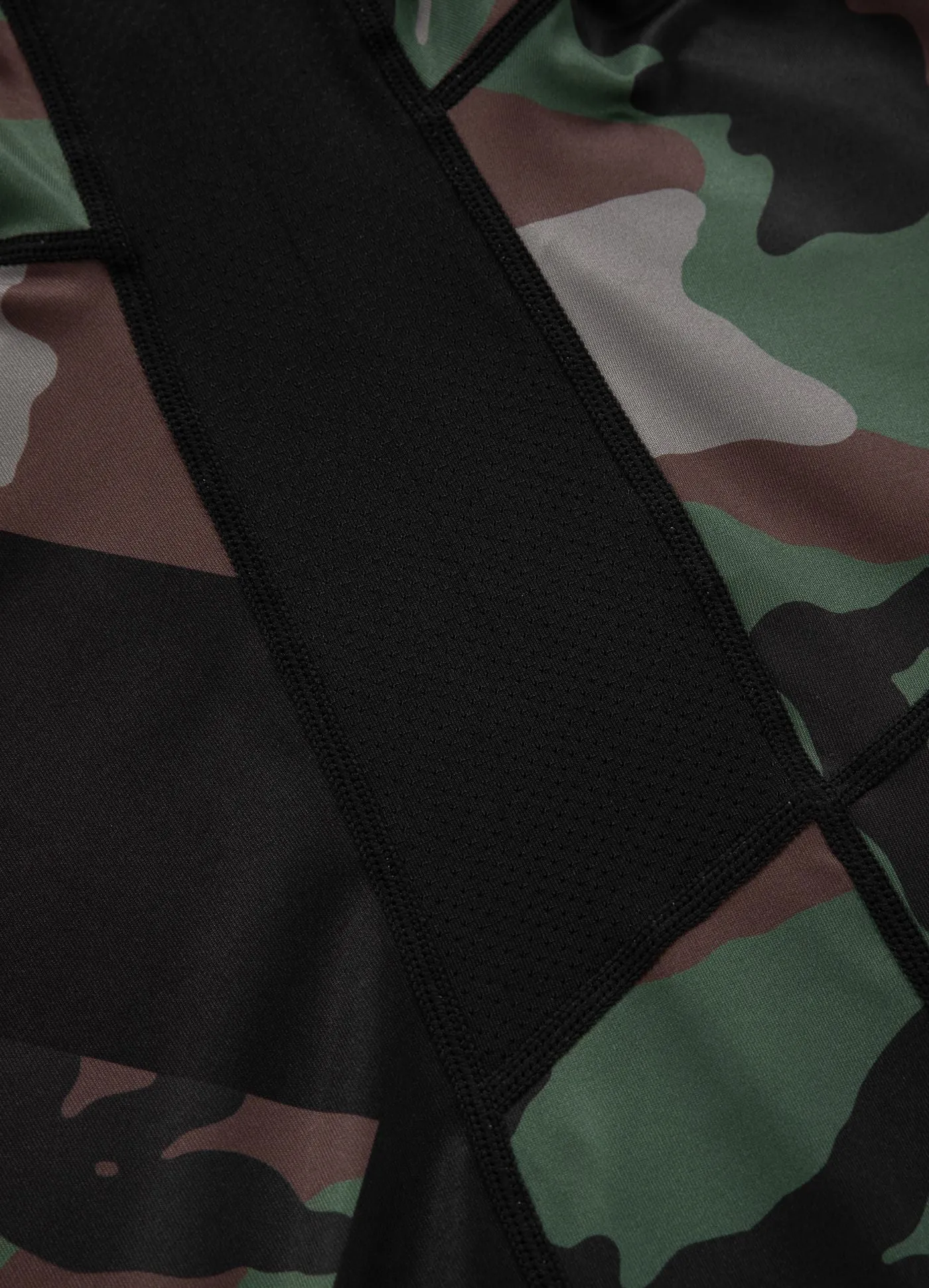 Cross Camo - Woodland Camo Mesh T-Shirt Performance Pro Plus
