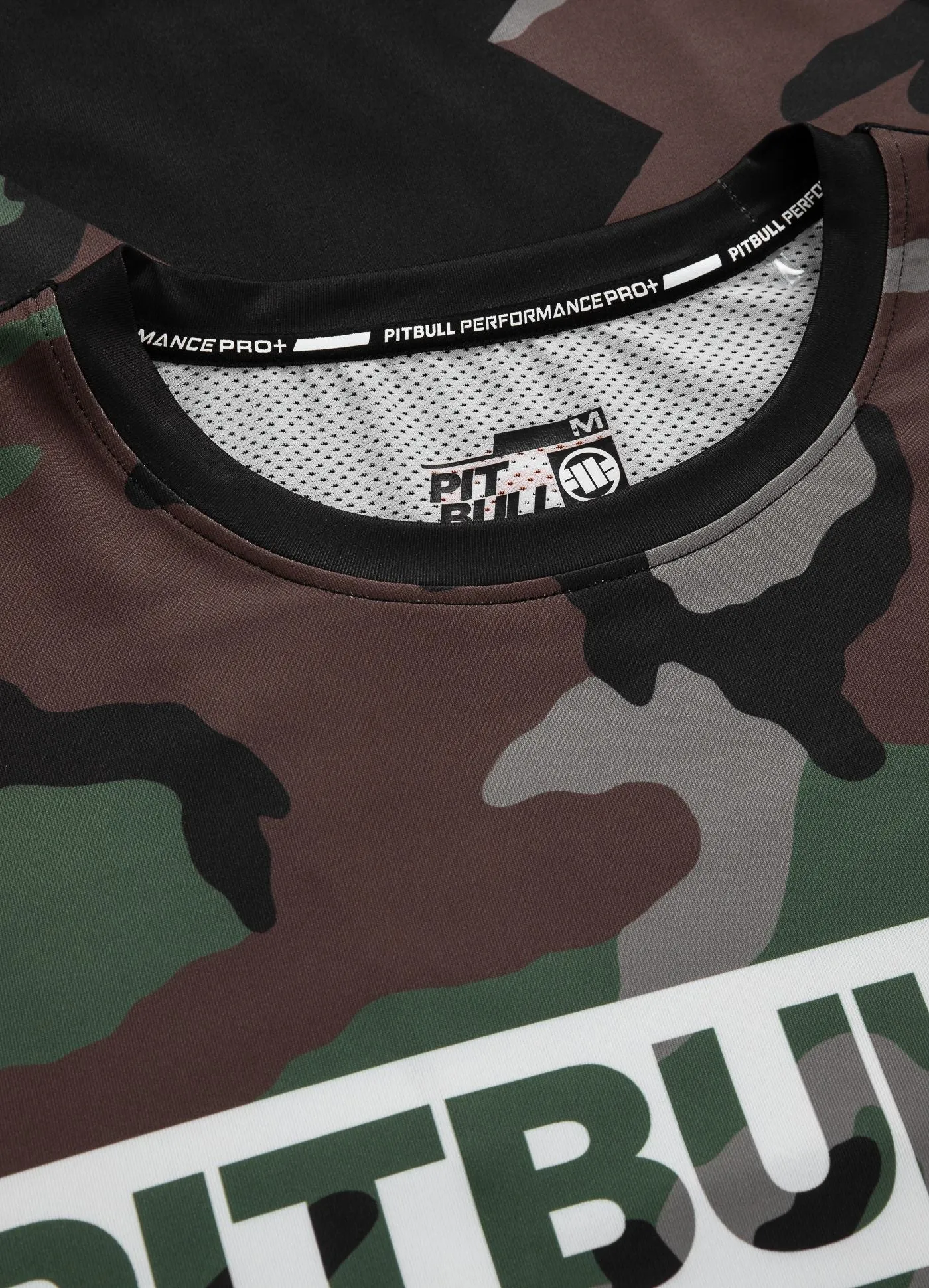 Cross Camo - Woodland Camo Mesh T-Shirt Performance Pro Plus