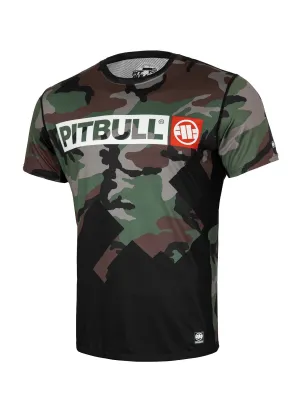 Cross Camo - Woodland Camo Mesh T-Shirt Performance Pro Plus