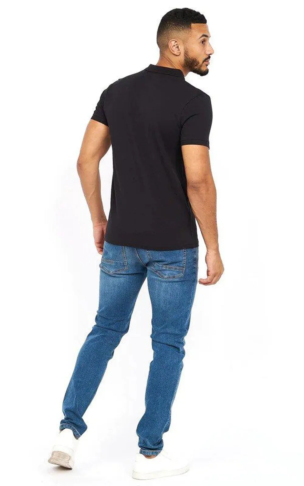 Crosshatch Mens Polo T-shirt