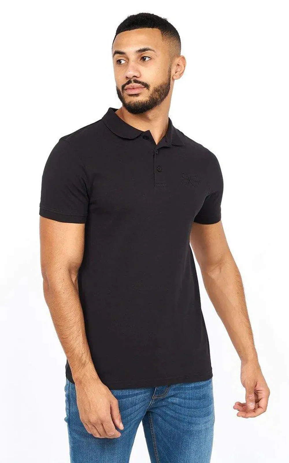 Crosshatch Mens Polo T-shirt