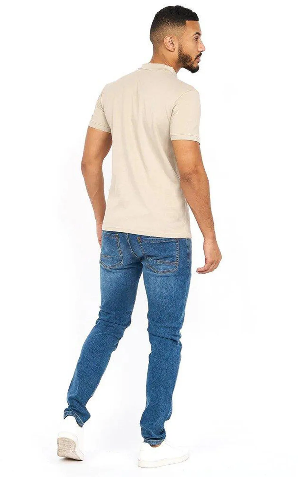 Crosshatch Mens Polo T-shirt