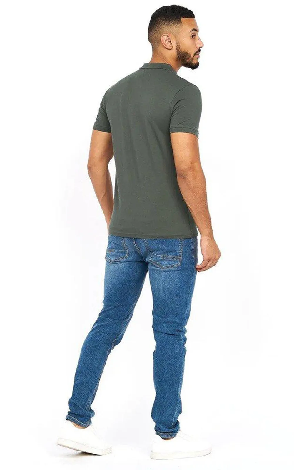 Crosshatch Mens Polo T-shirt
