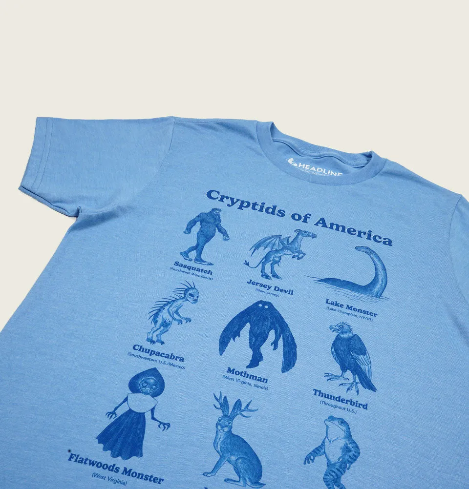 CRYPTIDS OF AMERICA Unisex t-shirt