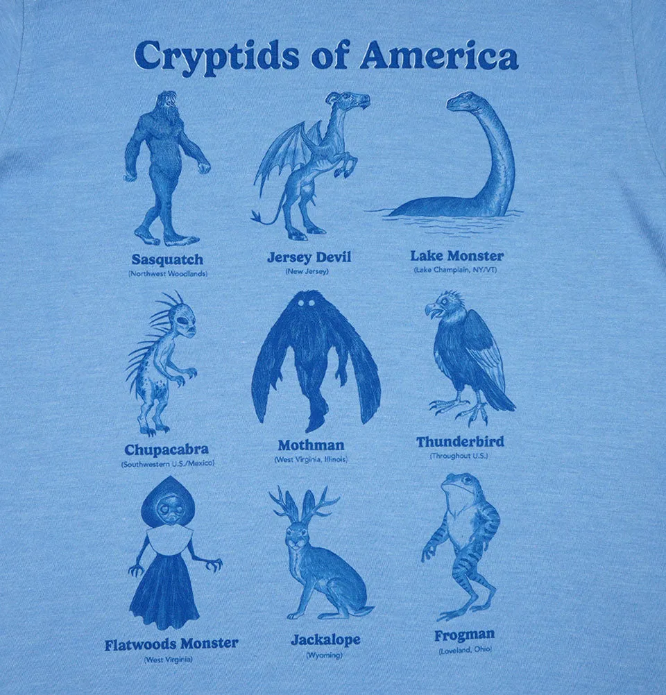 CRYPTIDS OF AMERICA Unisex t-shirt