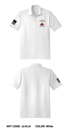 CUSTOM 1AD Inspector General Core Men's SS Performance Polo - QrXEzK