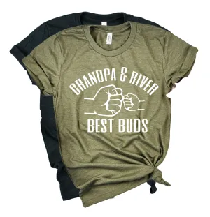 Custom Best Buds Shirt | Fathers Day Gift | Gift For Men