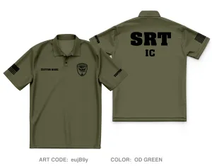 CUSTOM Department Of the army civilian police Core Men's SS Performance Polo - eujB9y