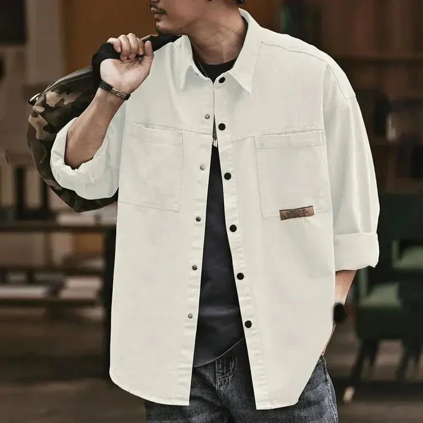 Damian™ | Retro Style Oversized Overshirt