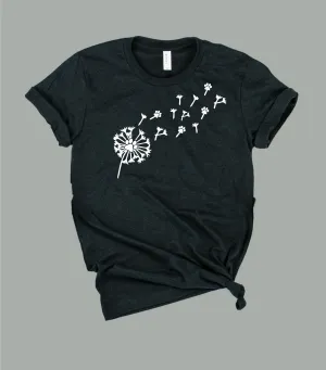 Dandelion Paw Shirt | Dog Shirt | Unisex Crew
