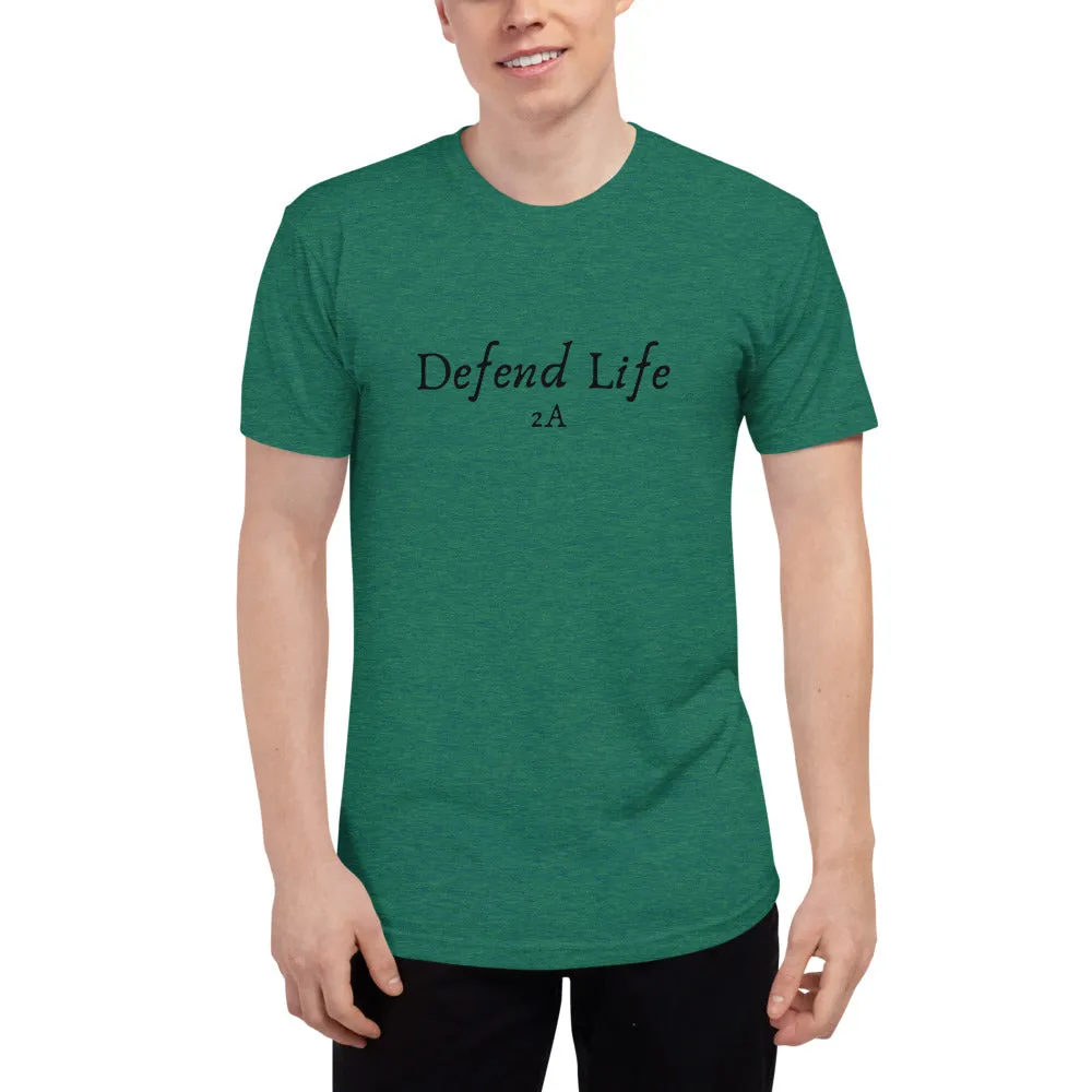 Defend Life 2A Men's Tri-blend Shirt