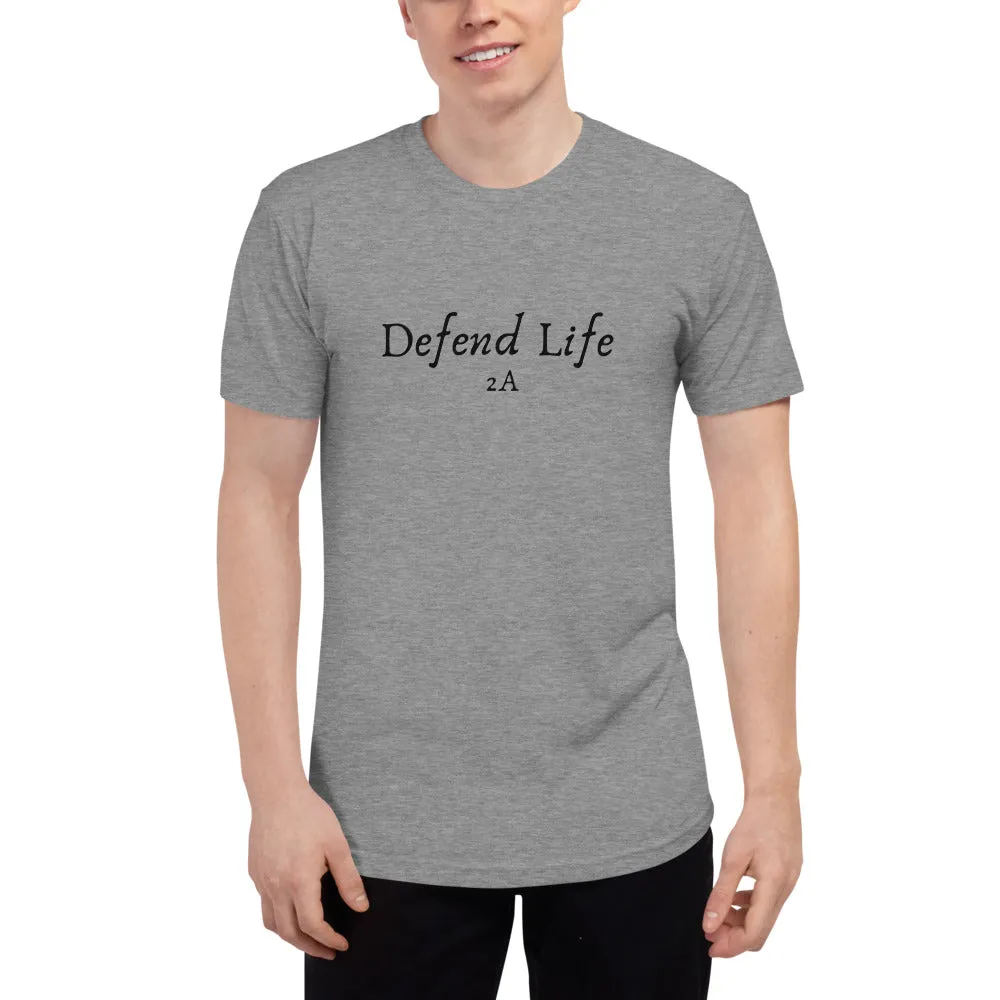 Defend Life 2A Men's Tri-blend Shirt