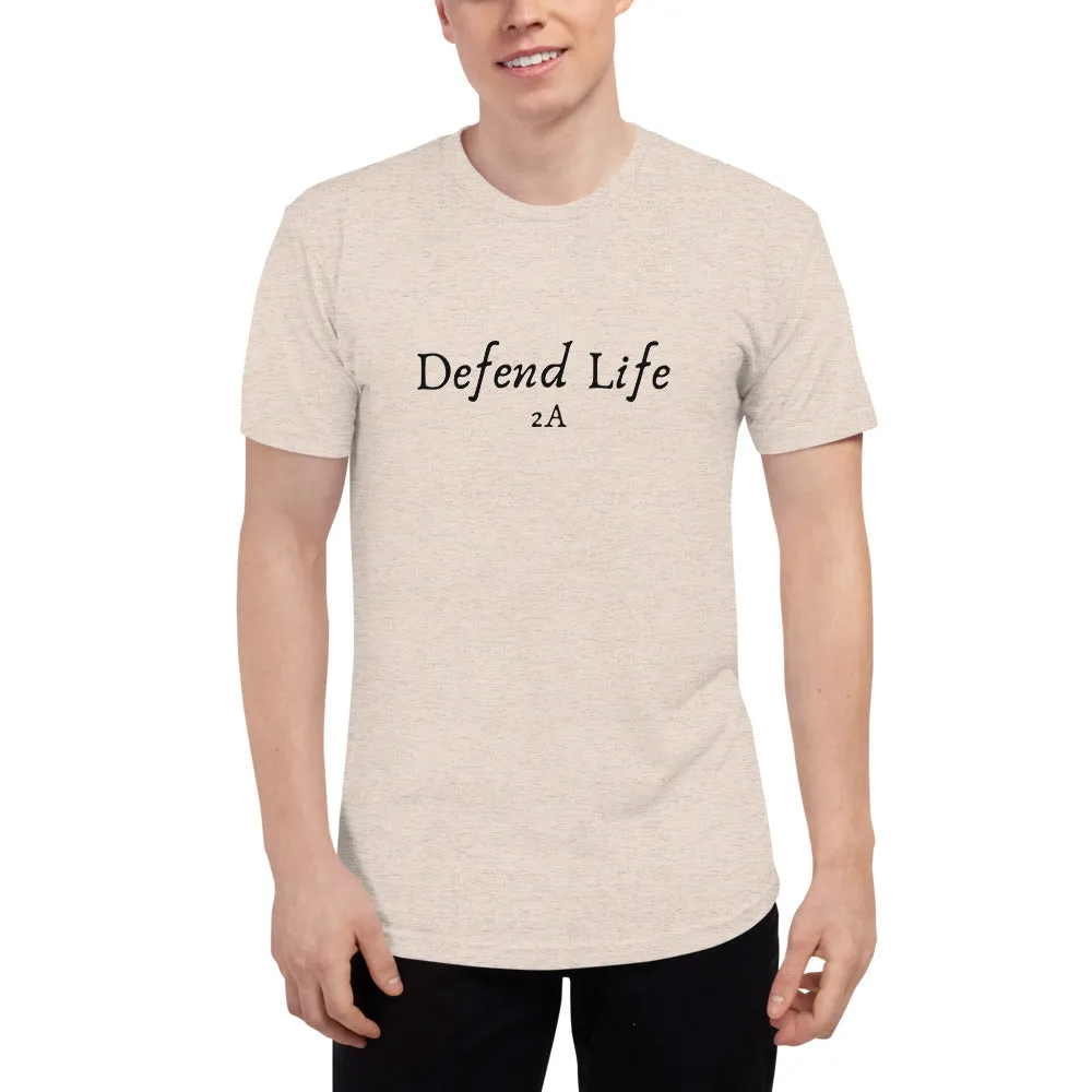 Defend Life 2A Men's Tri-blend Shirt