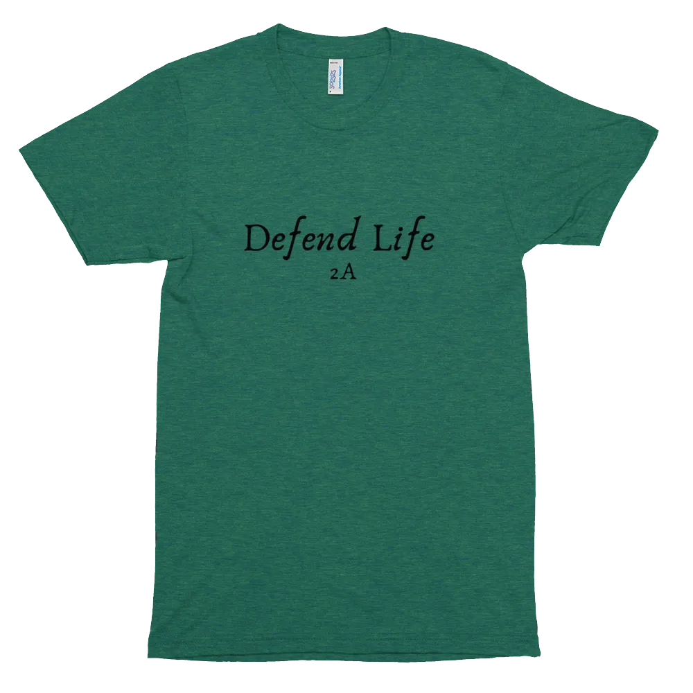 Defend Life 2A Men's Tri-blend Shirt