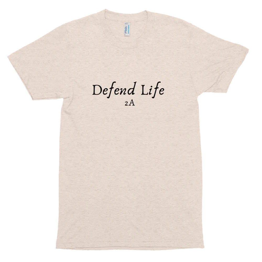 Defend Life 2A Men's Tri-blend Shirt