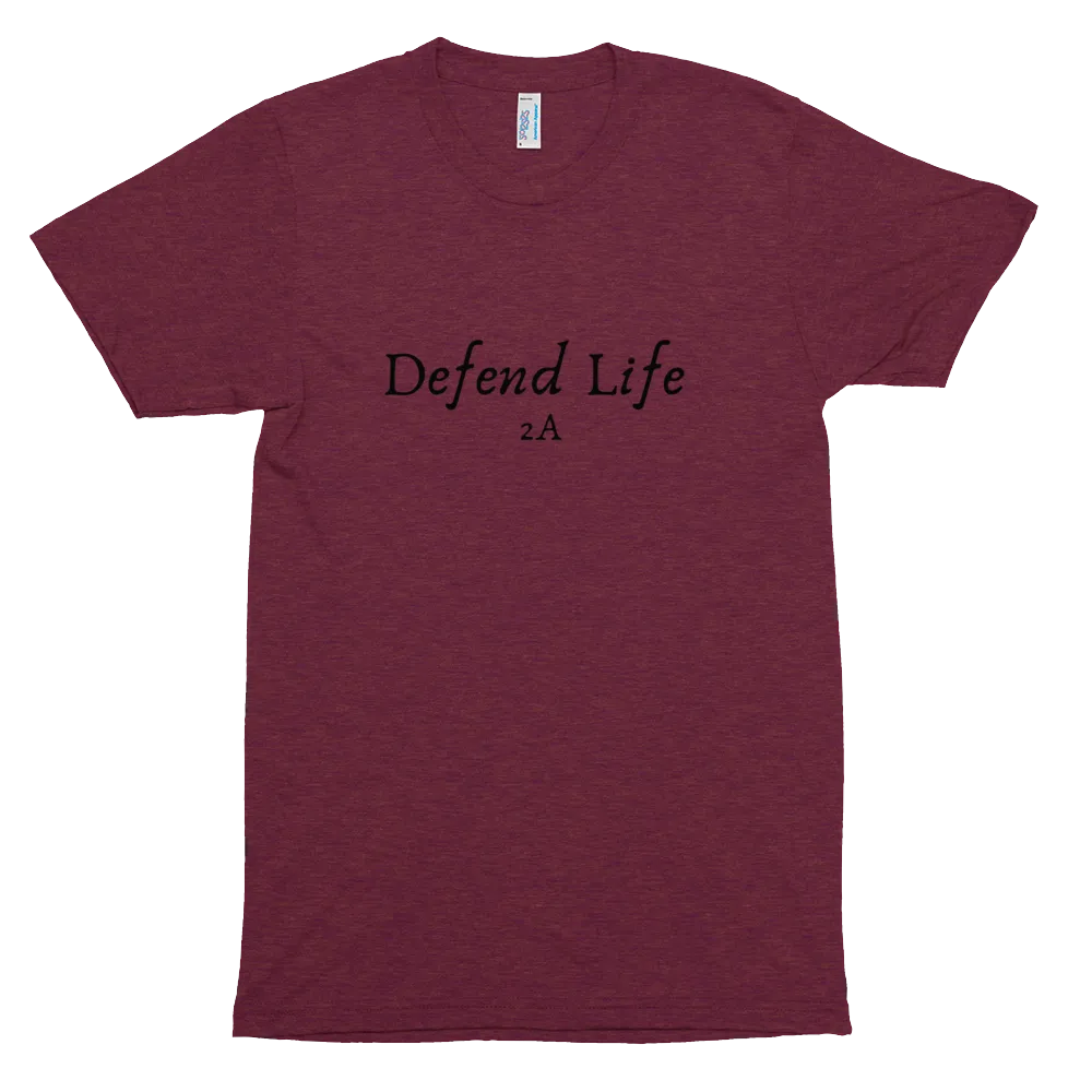 Defend Life 2A Men's Tri-blend Shirt
