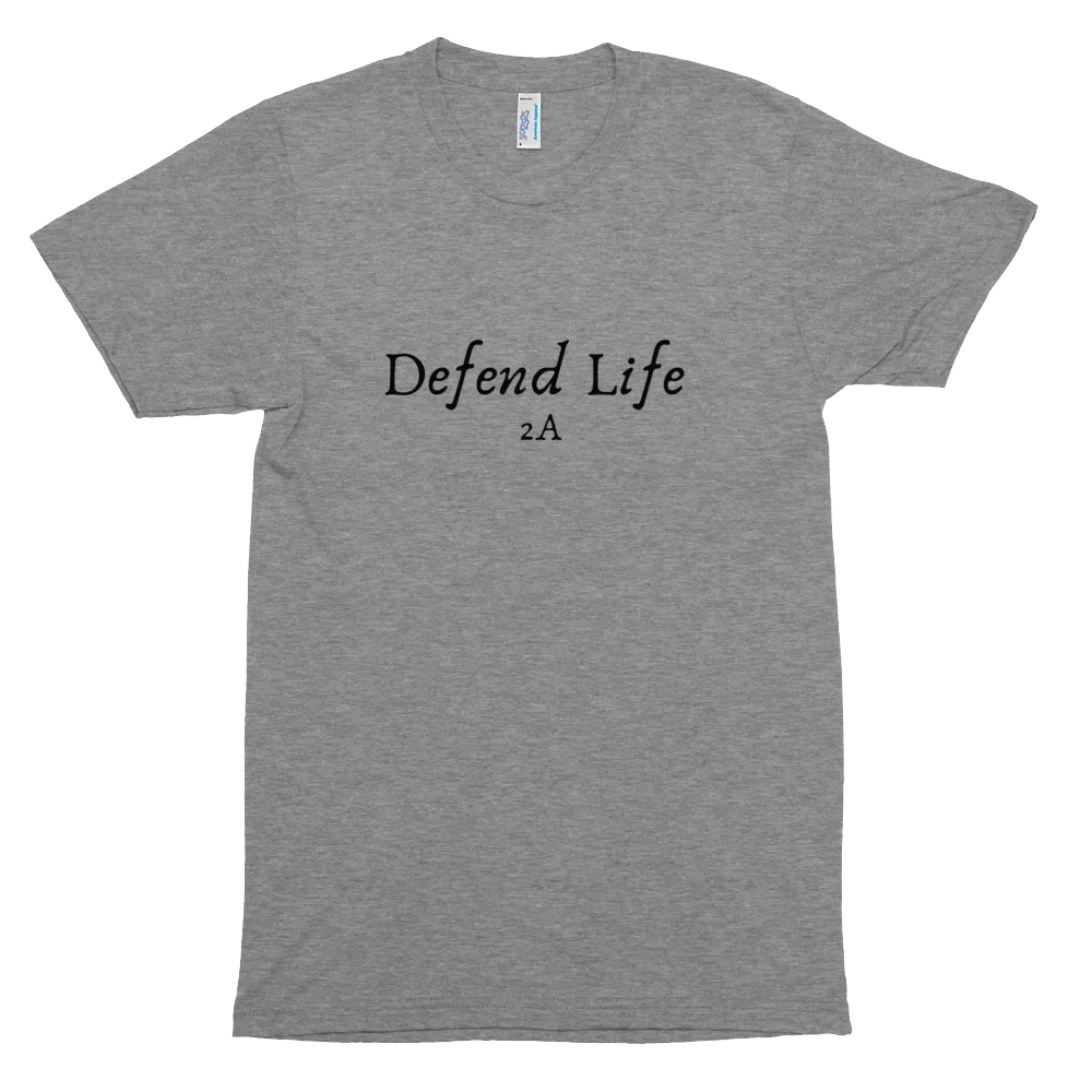 Defend Life 2A Men's Tri-blend Shirt