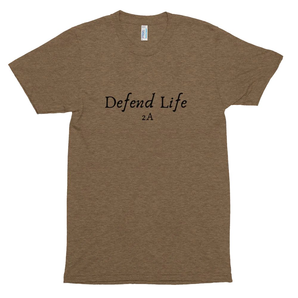 Defend Life 2A Men's Tri-blend Shirt