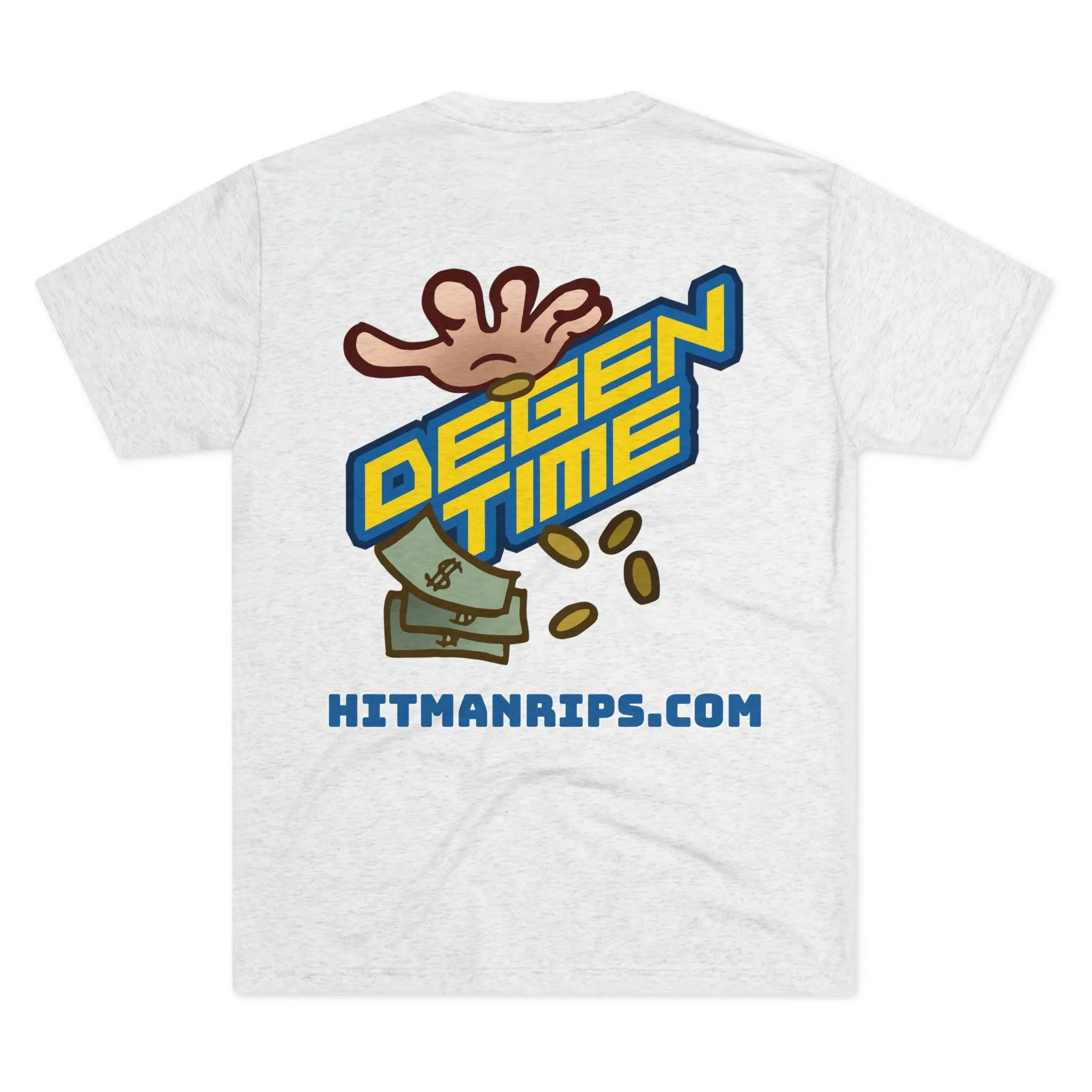 Degen Time Unisex Tri-Blend Crew Tee