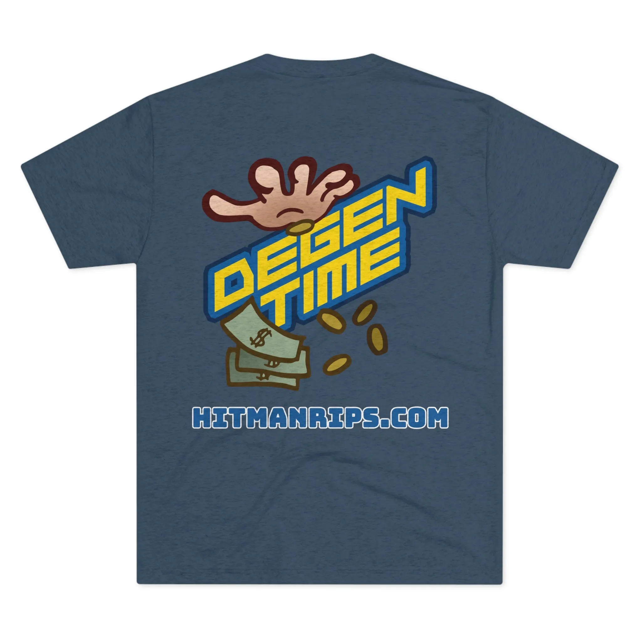 Degen Time Unisex Tri-Blend Crew Tee