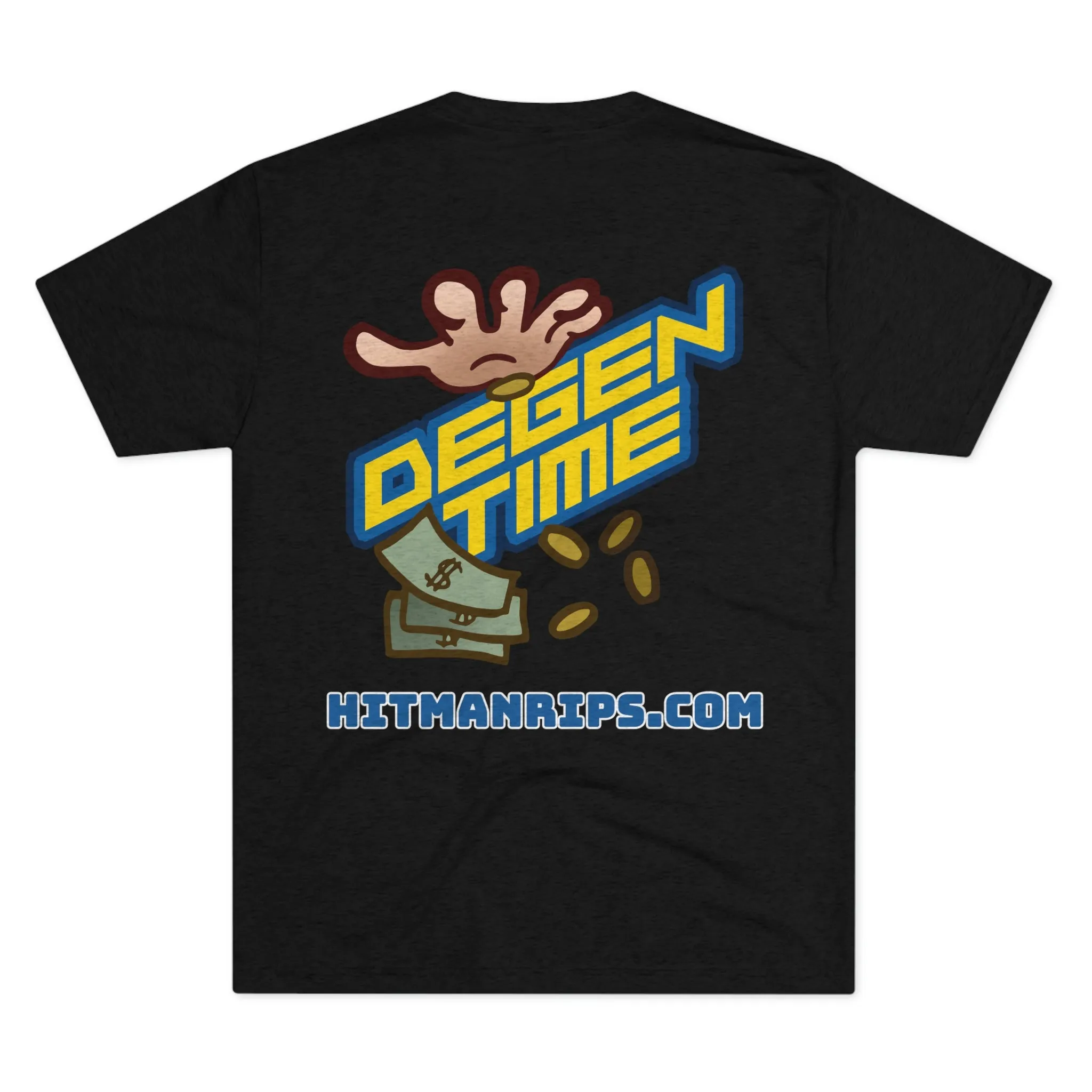 Degen Time Unisex Tri-Blend Crew Tee