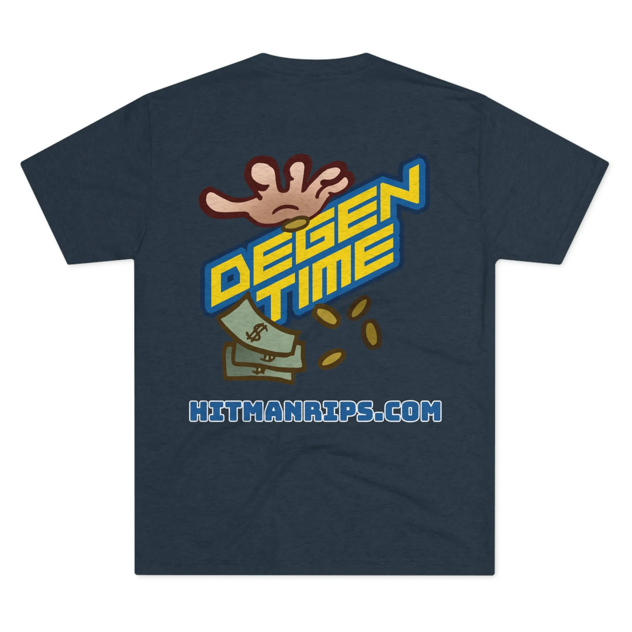 Degen Time Unisex Tri-Blend Crew Tee