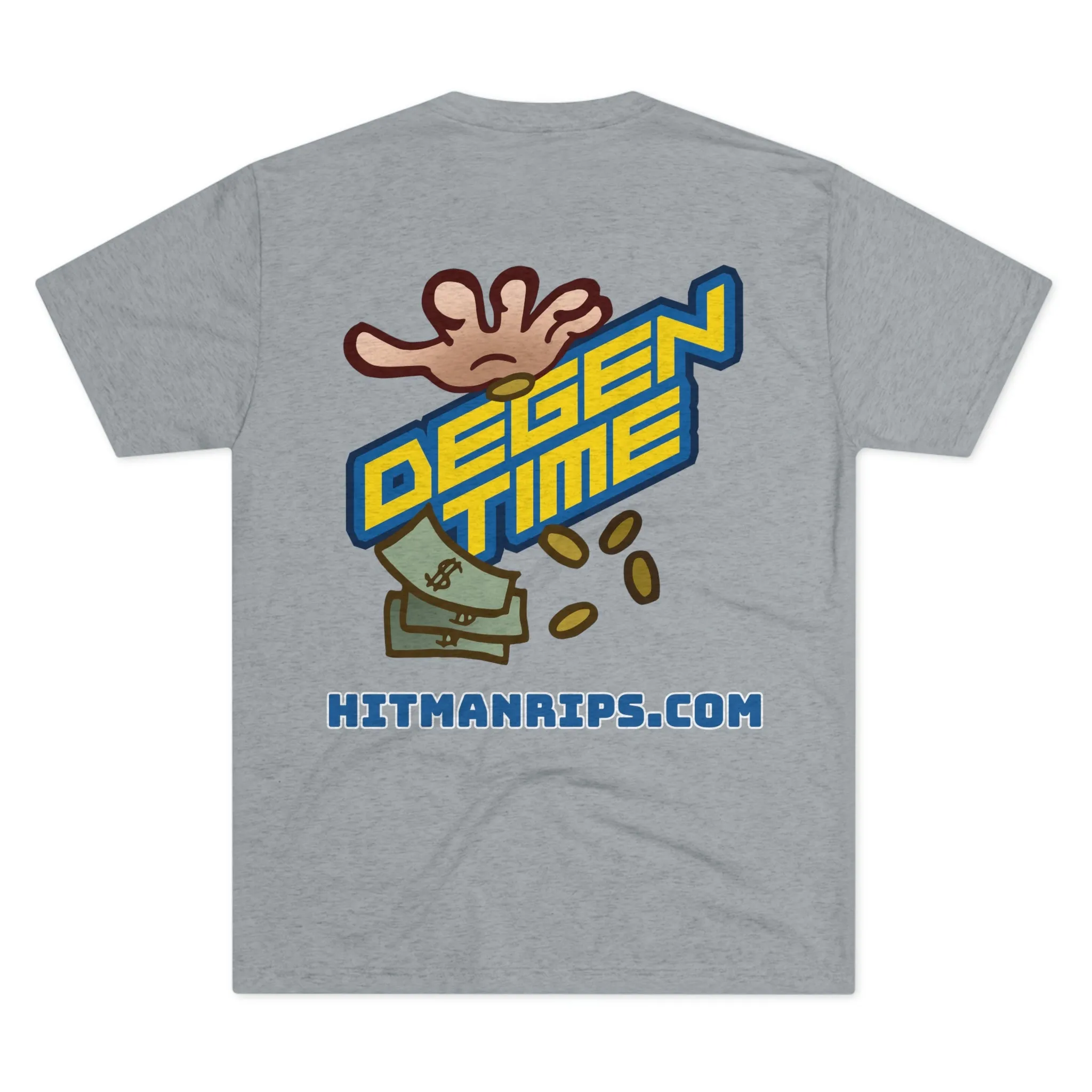 Degen Time Unisex Tri-Blend Crew Tee
