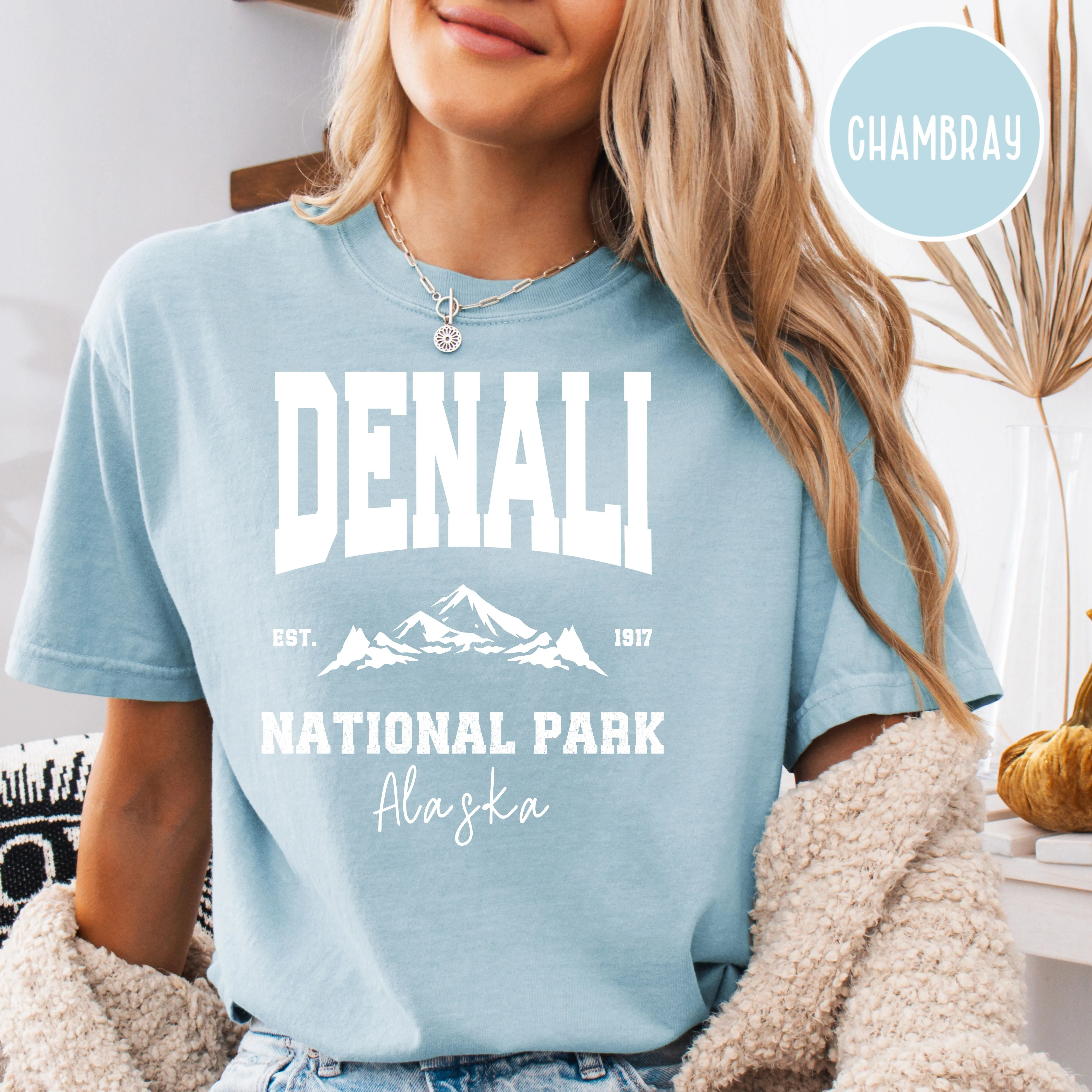 Denali National Park Alaska Comfort Colors® Tee