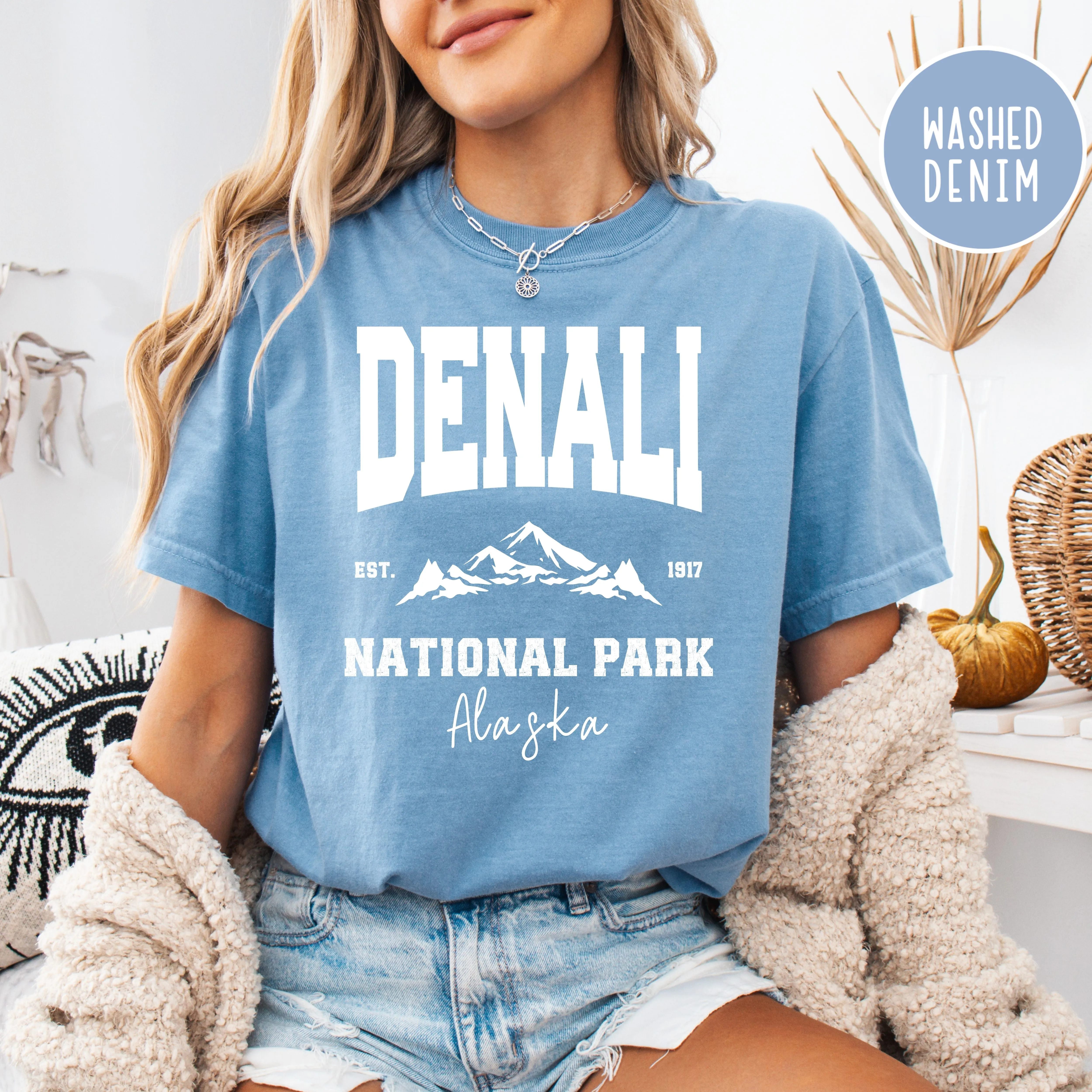 Denali National Park Alaska Comfort Colors® Tee