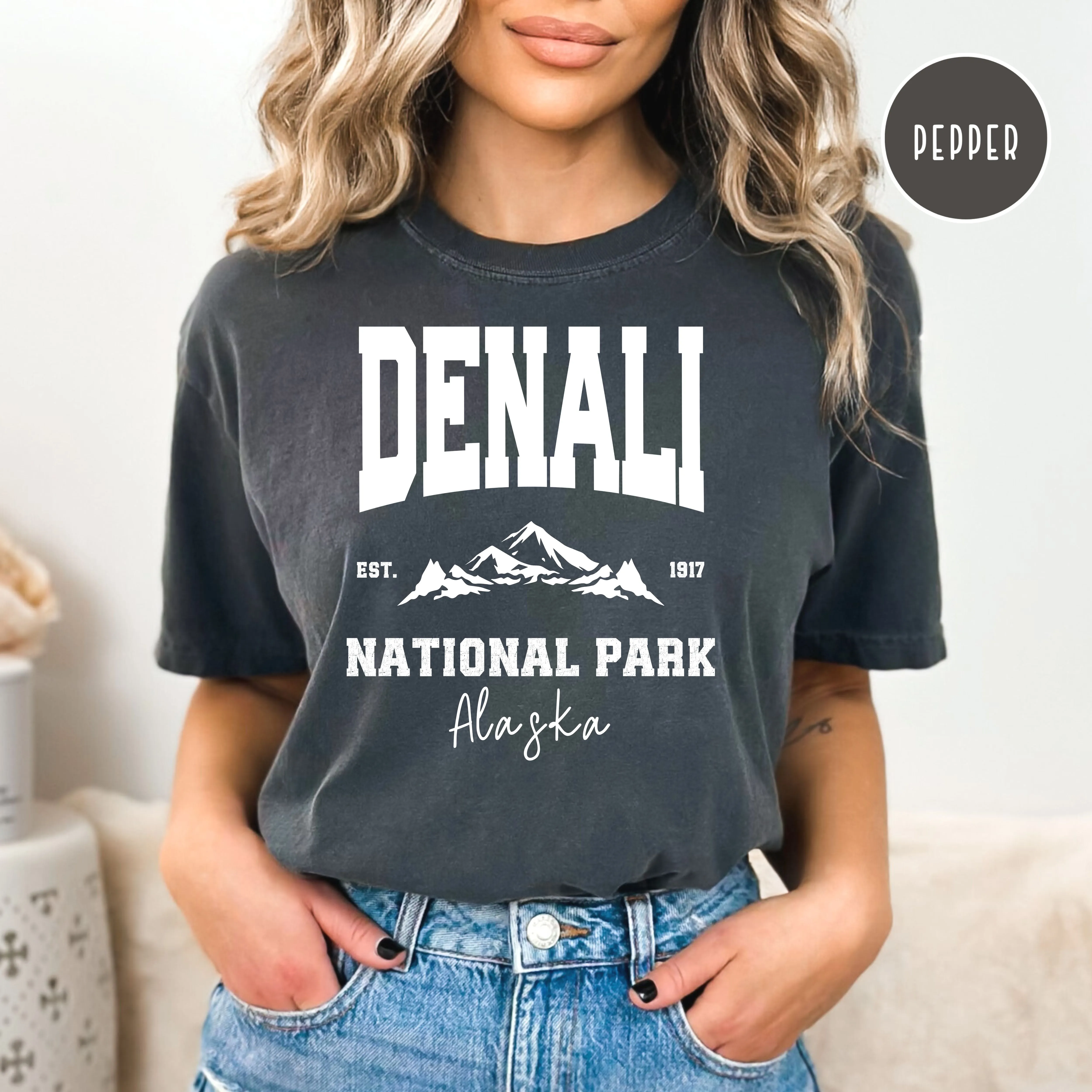 Denali National Park Alaska Comfort Colors® Tee