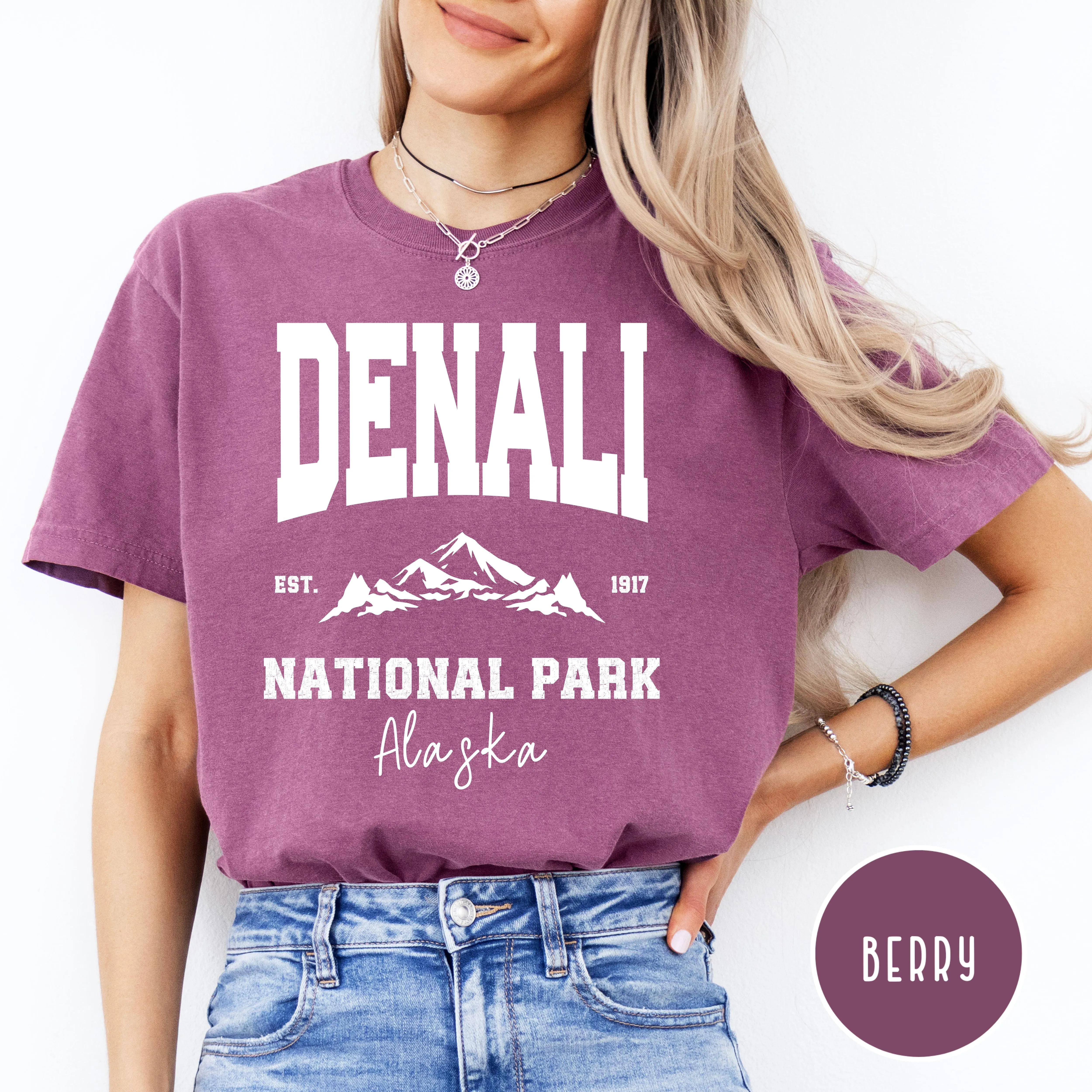 Denali National Park Alaska Comfort Colors® Tee