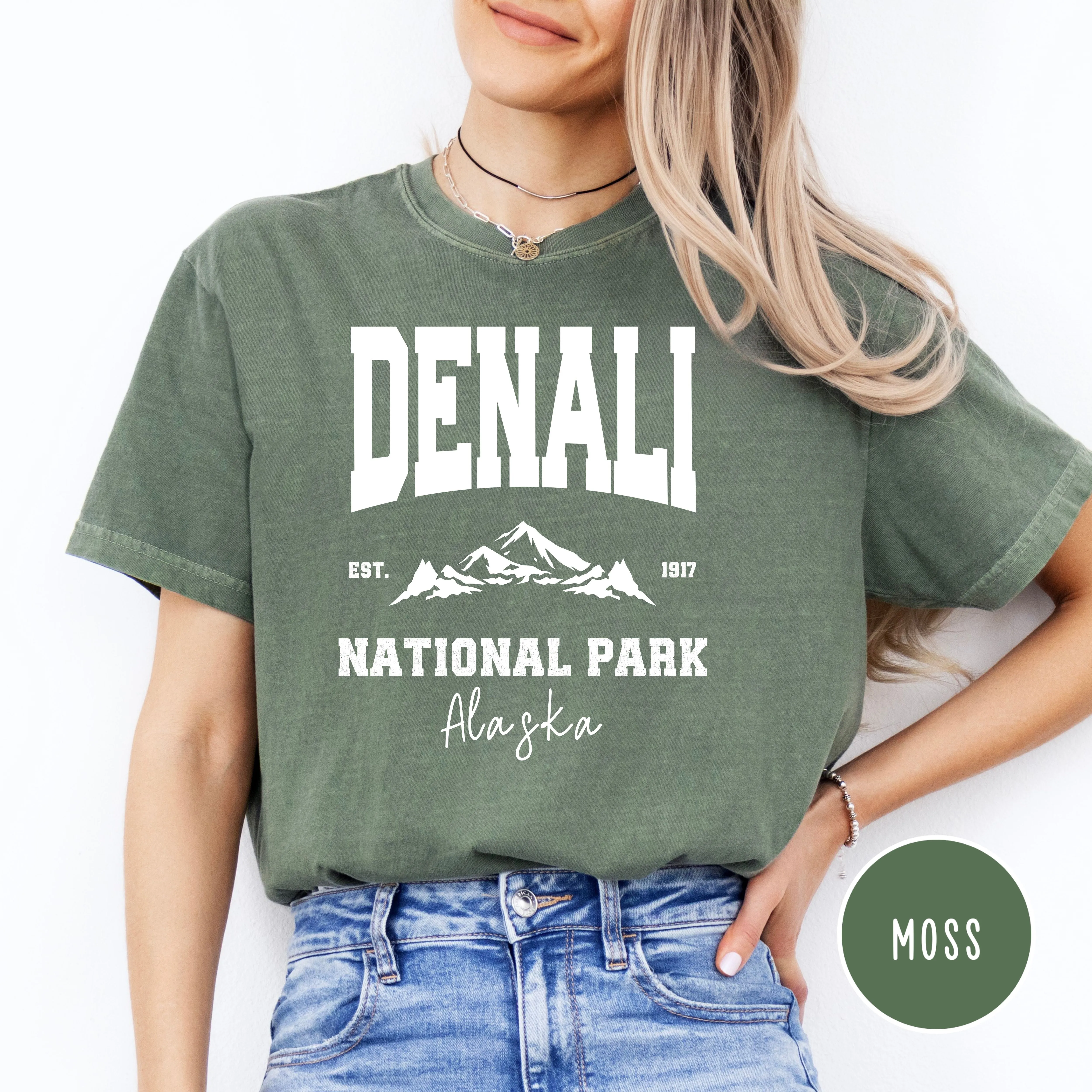 Denali National Park Alaska Comfort Colors® Tee