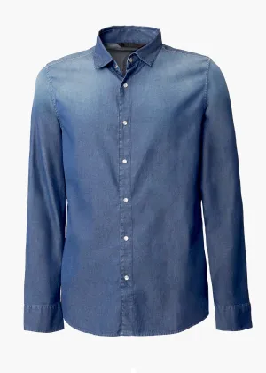 DENIM SNAP SHIRT