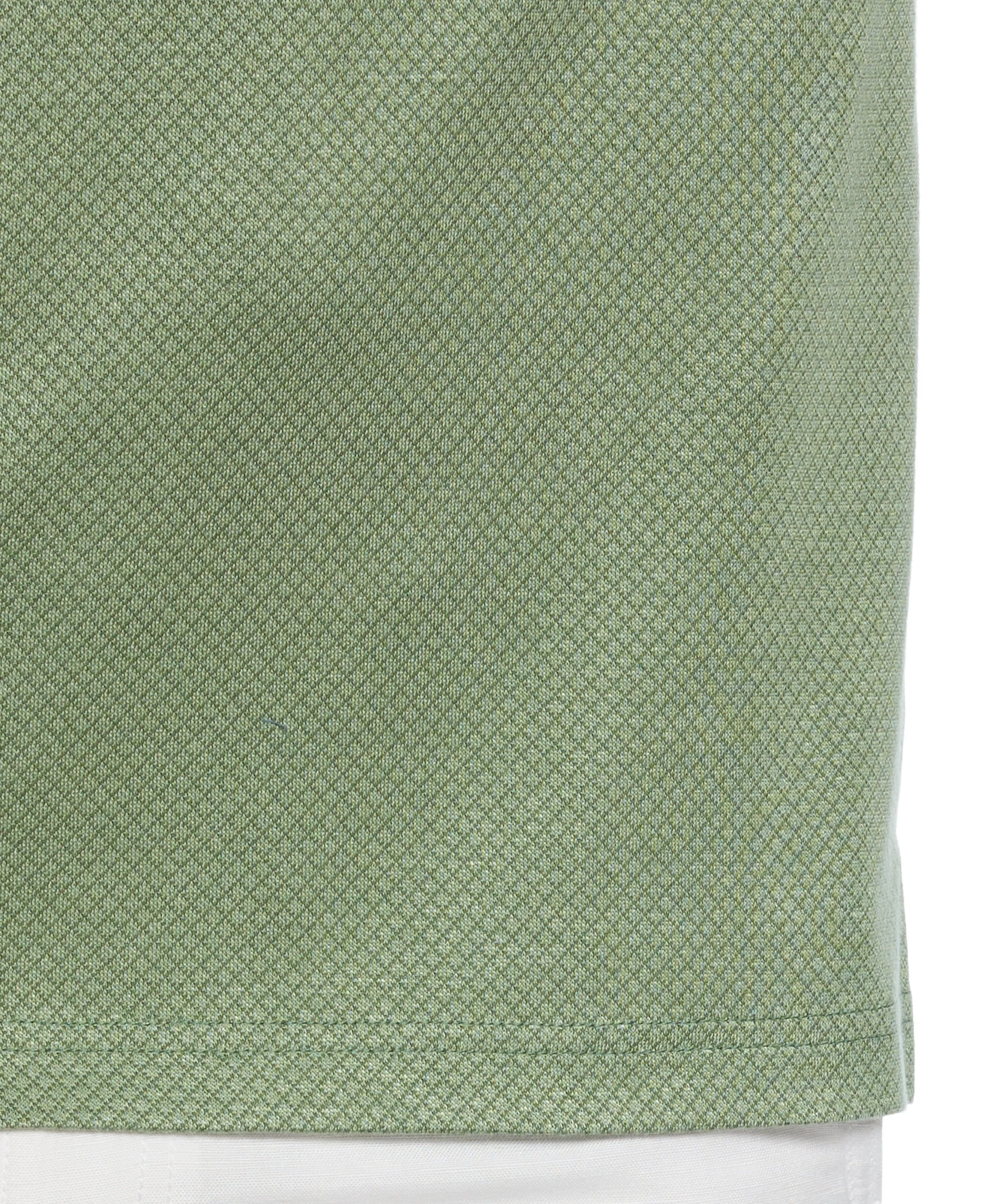 Diamond Jacquard Polo Shirt