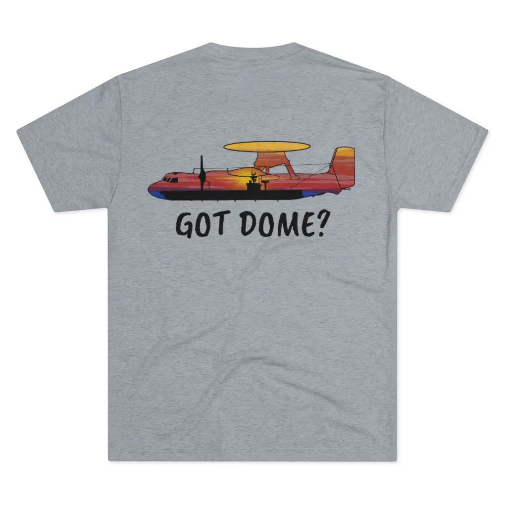 E-2 Sunset Theme - "Got Dome" Men's Tri-Blend Crew Tee