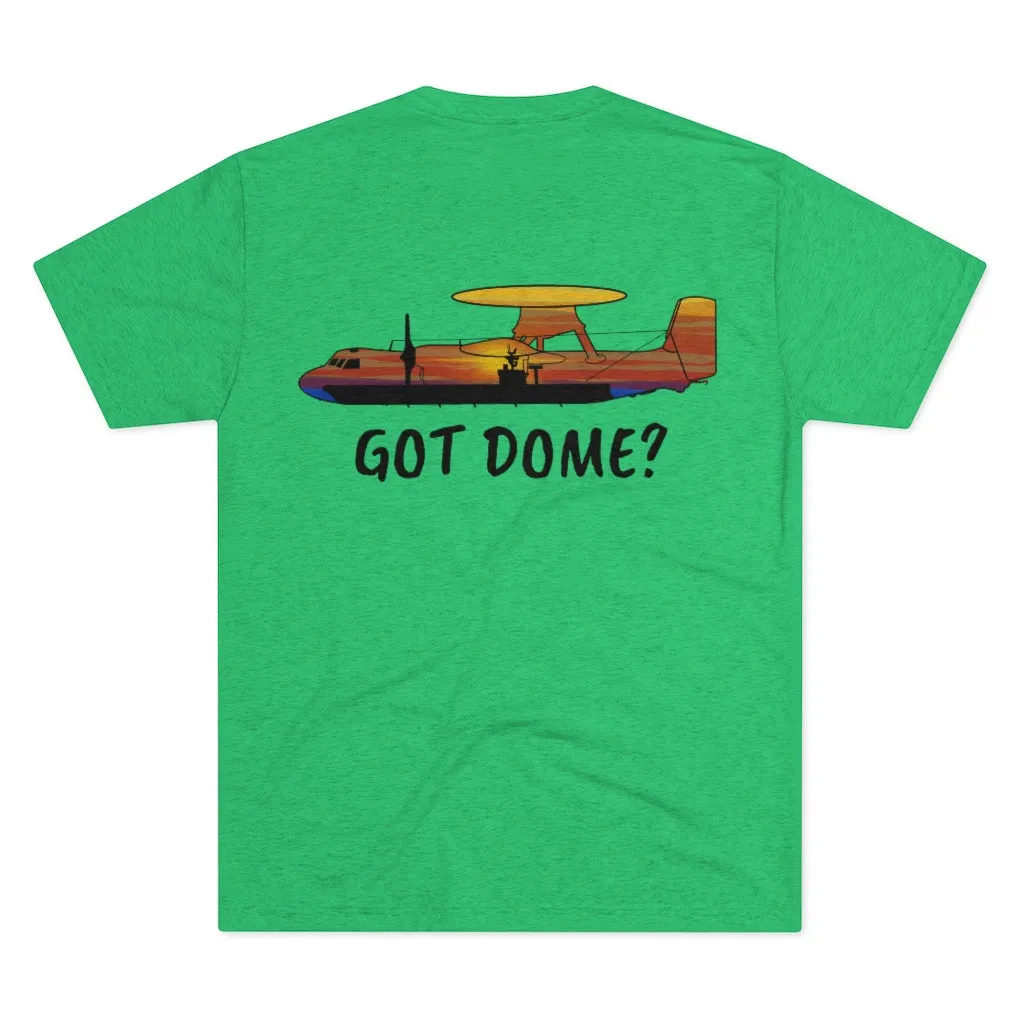 E-2 Sunset Theme - "Got Dome" Men's Tri-Blend Crew Tee