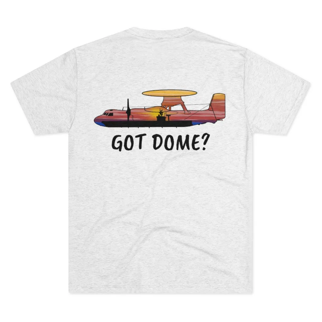 E-2 Sunset Theme - "Got Dome" Men's Tri-Blend Crew Tee
