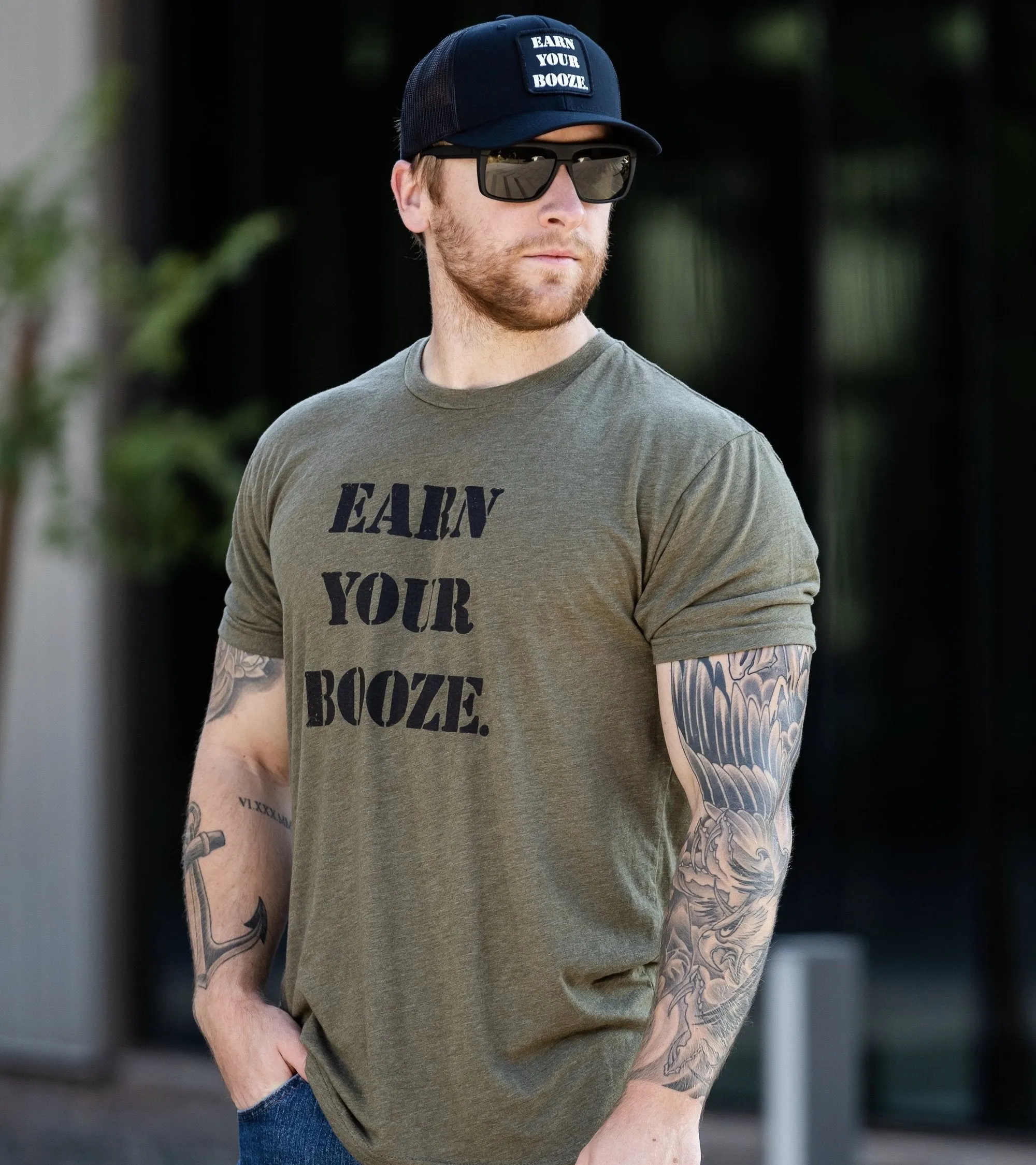 Earn Your Booze Tee