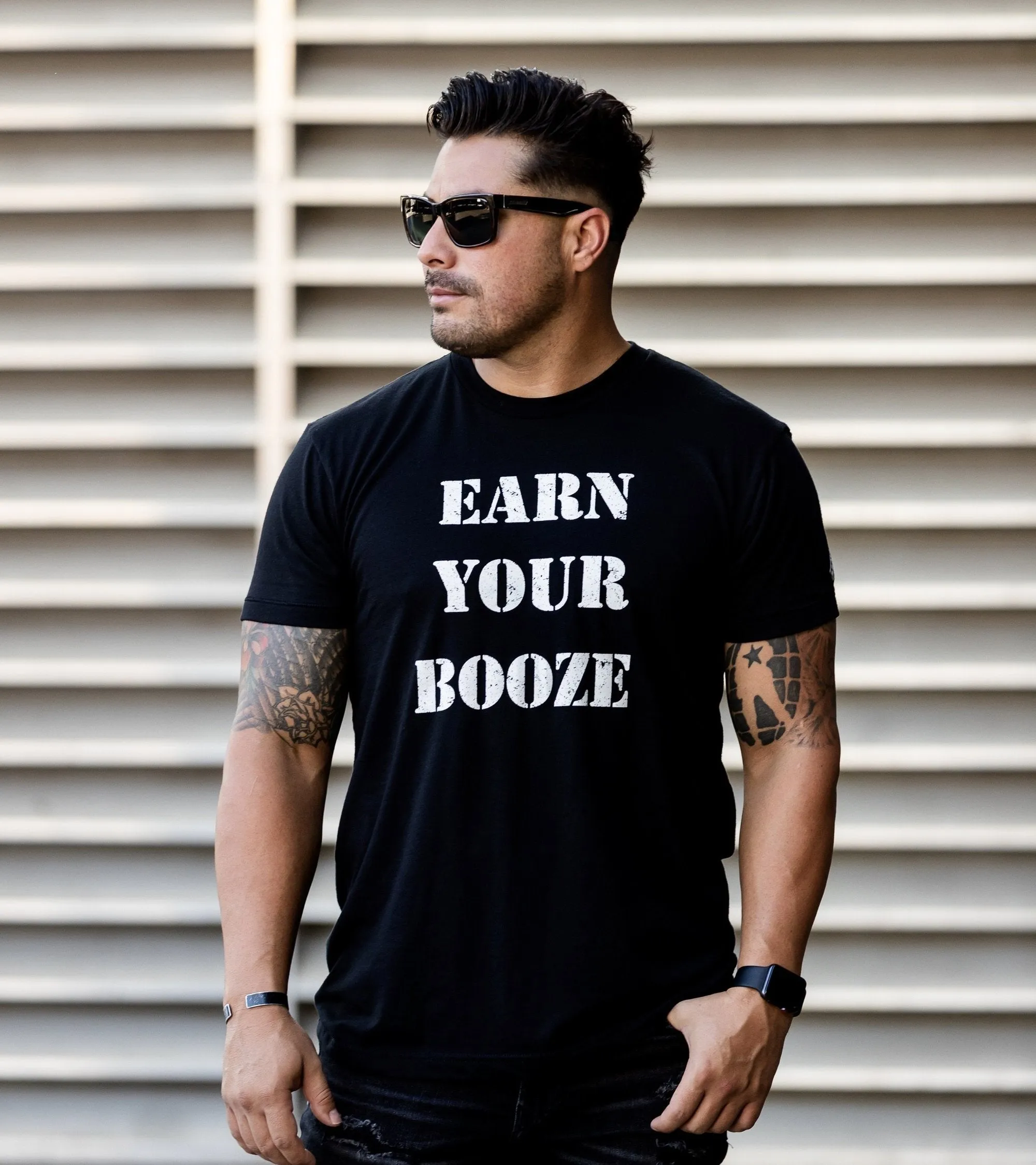 Earn Your Booze Tee