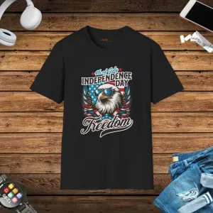 Epic 4th of July Tee with Eagle with Glasses