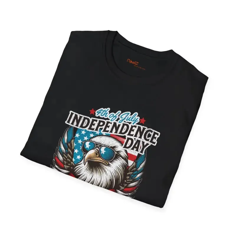 Epic 4th of July Tee with Eagle with Glasses