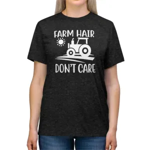 Farm Hair Unisex Triblend Tee for Laidback Style