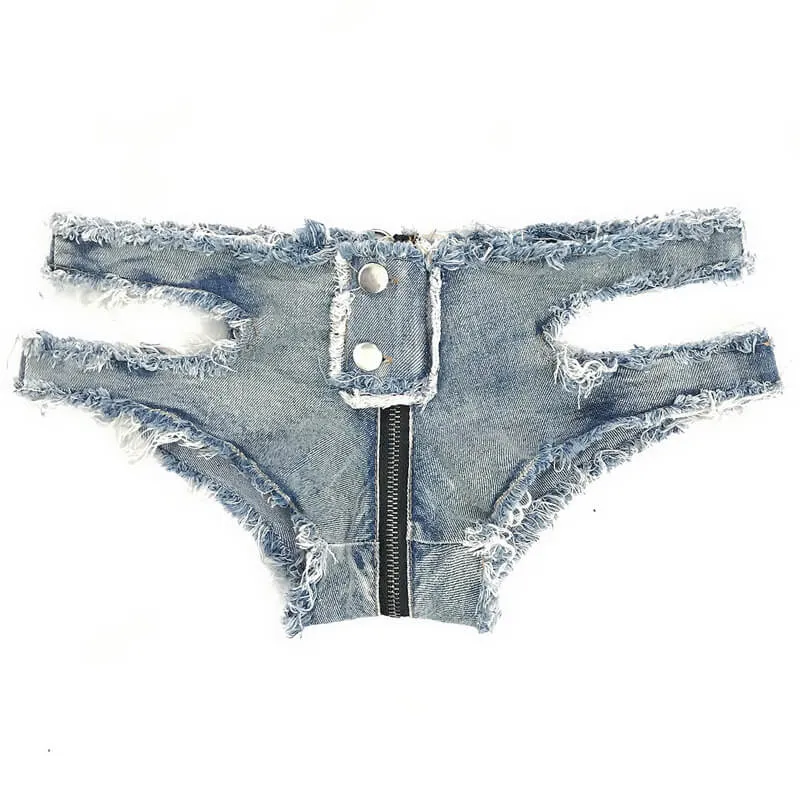 Fashion Women's Low Rise Mini Denim Shorts Hot Pants