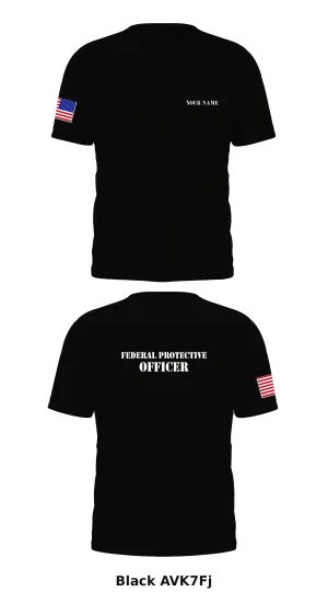 Federal protective security officer  Store 1 Core Men's SS Performance Tee - AVK7Fj