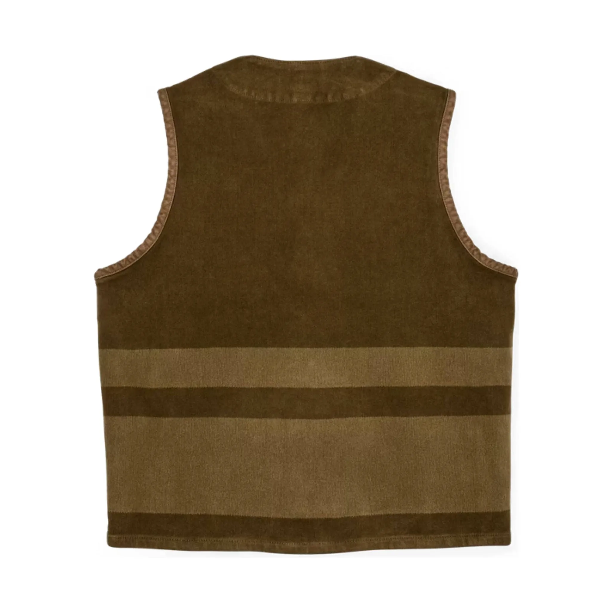 Filson Men's Beartooth Cruiser Vest - Marsh Olive Stripe