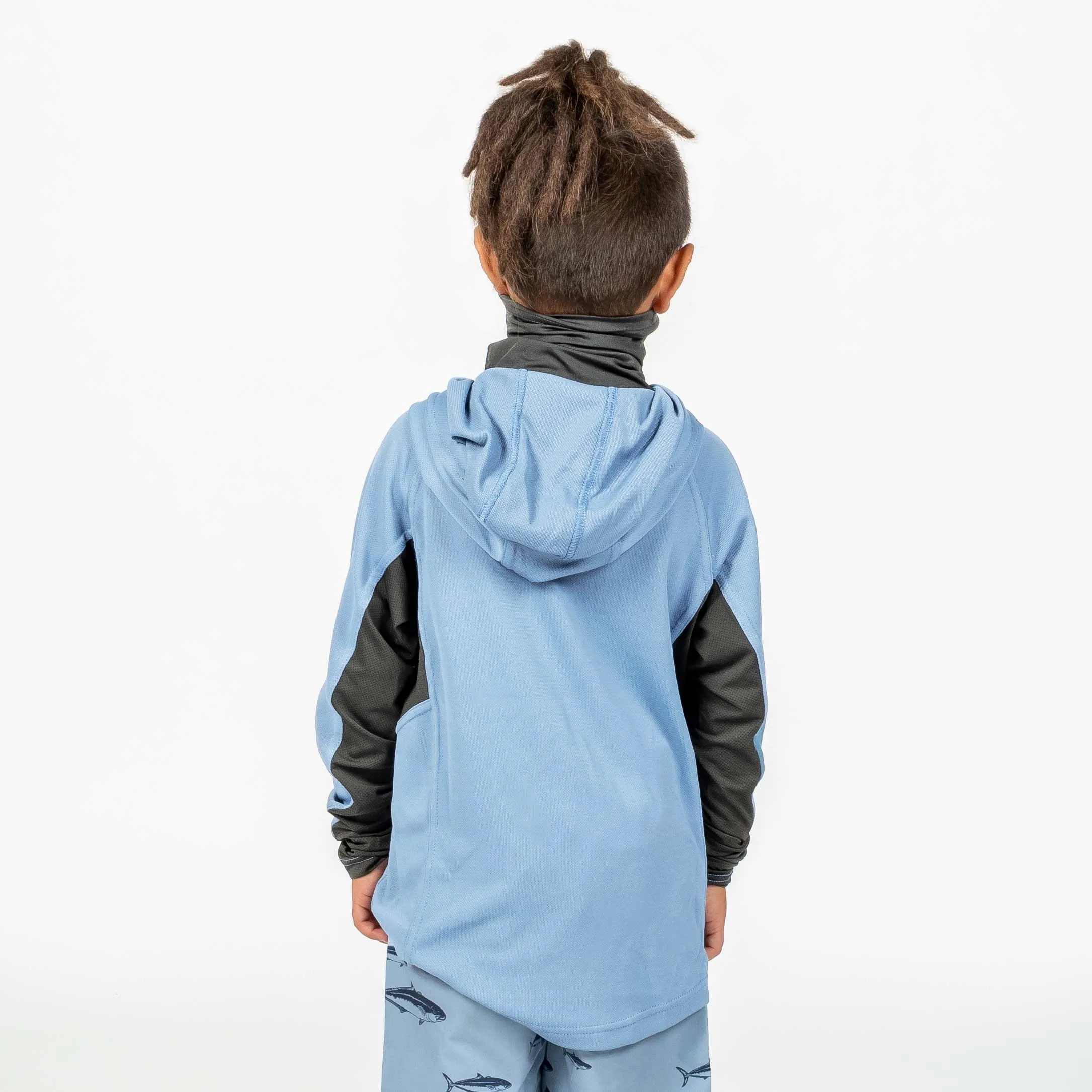 Fish Face Hoodie Kids